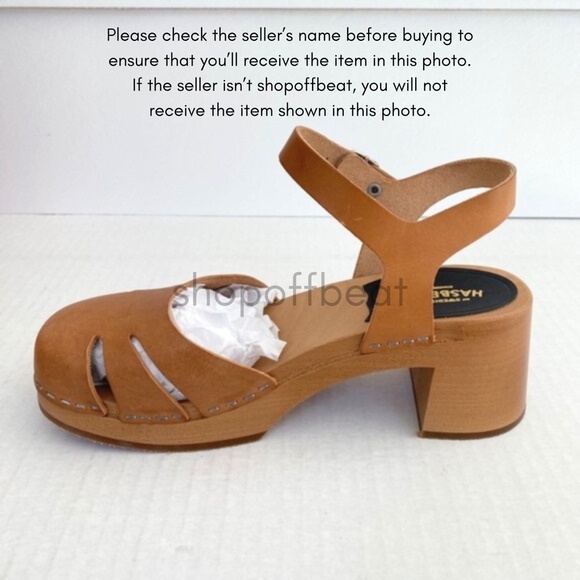 NEW Swedish Hasbeens Baskemolla High Sandal Nature 37 - Picture 4 of 14